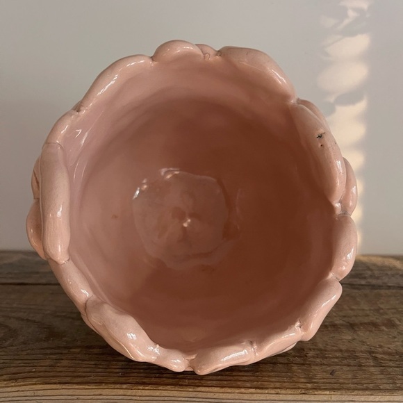 OOAK Pink Ceramic planter pot - Picture 4 of 4